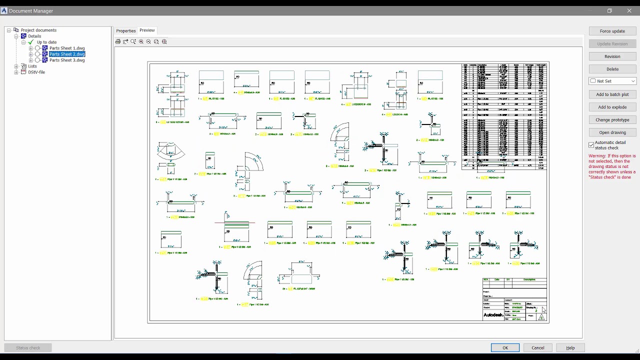 Advance Steel 2018: How to use a customized prototype created in the default location