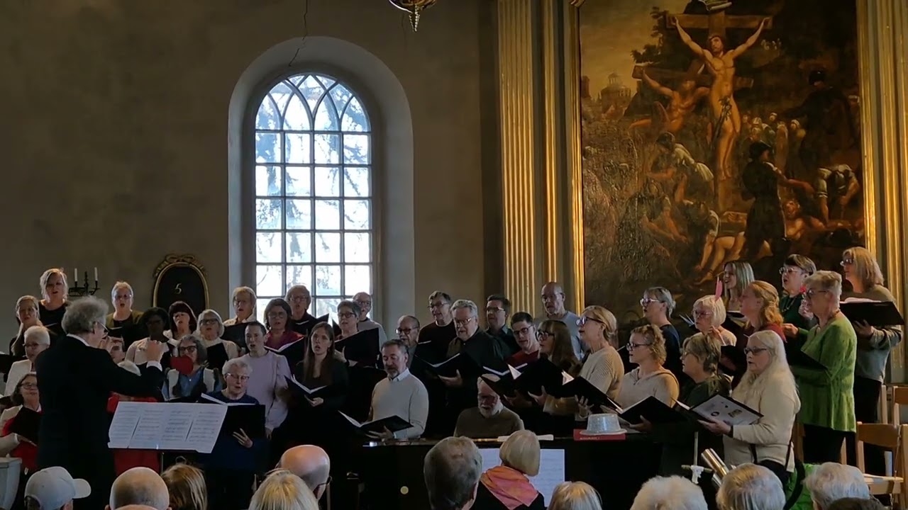 Aldrig ska jag sluta älska dig. Hycklinge kyrka 2025.