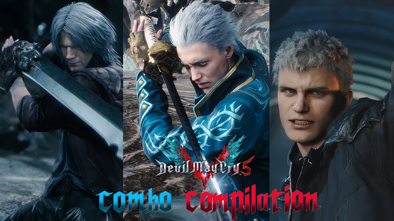 Devil May Cry 5 |  Combo Compilation