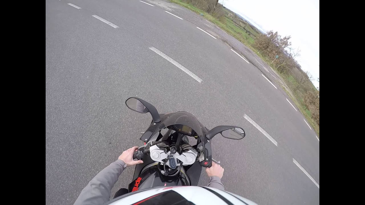 Aprilia rs 50 gopro hero 4 silver