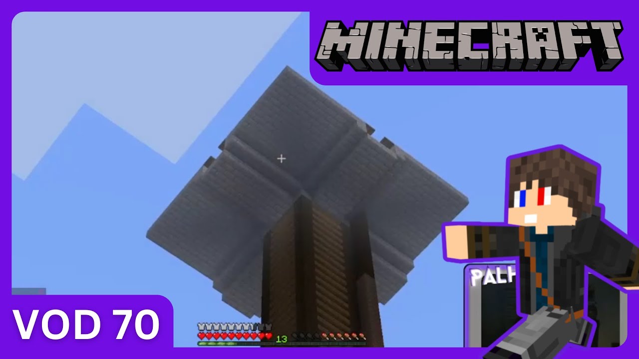 Construction détente d'une Tour à Mobs ! [Minecraft, L'Aventure Détente - VOD 70]