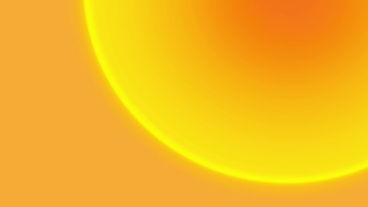 Sunset Lamp Screen 1 Hour ☀️ Warm Screen Light | Yellow Screen + Orange Screen | SunLight | Sunshine