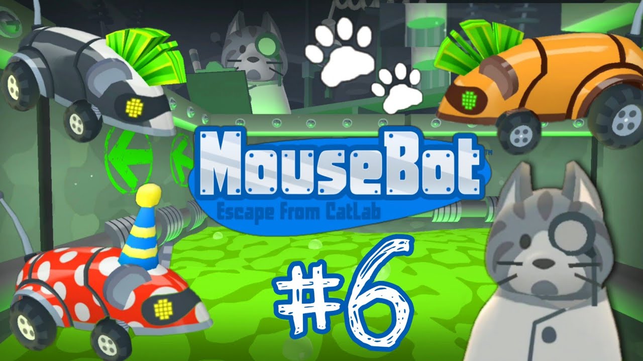 Do Not Touch The Green Goop!! | MouseBot - Part 6 (Re-run)