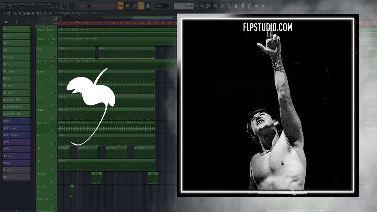 Britney Spears - I Wanna Go (John Summit Remix) FL Studio Remake