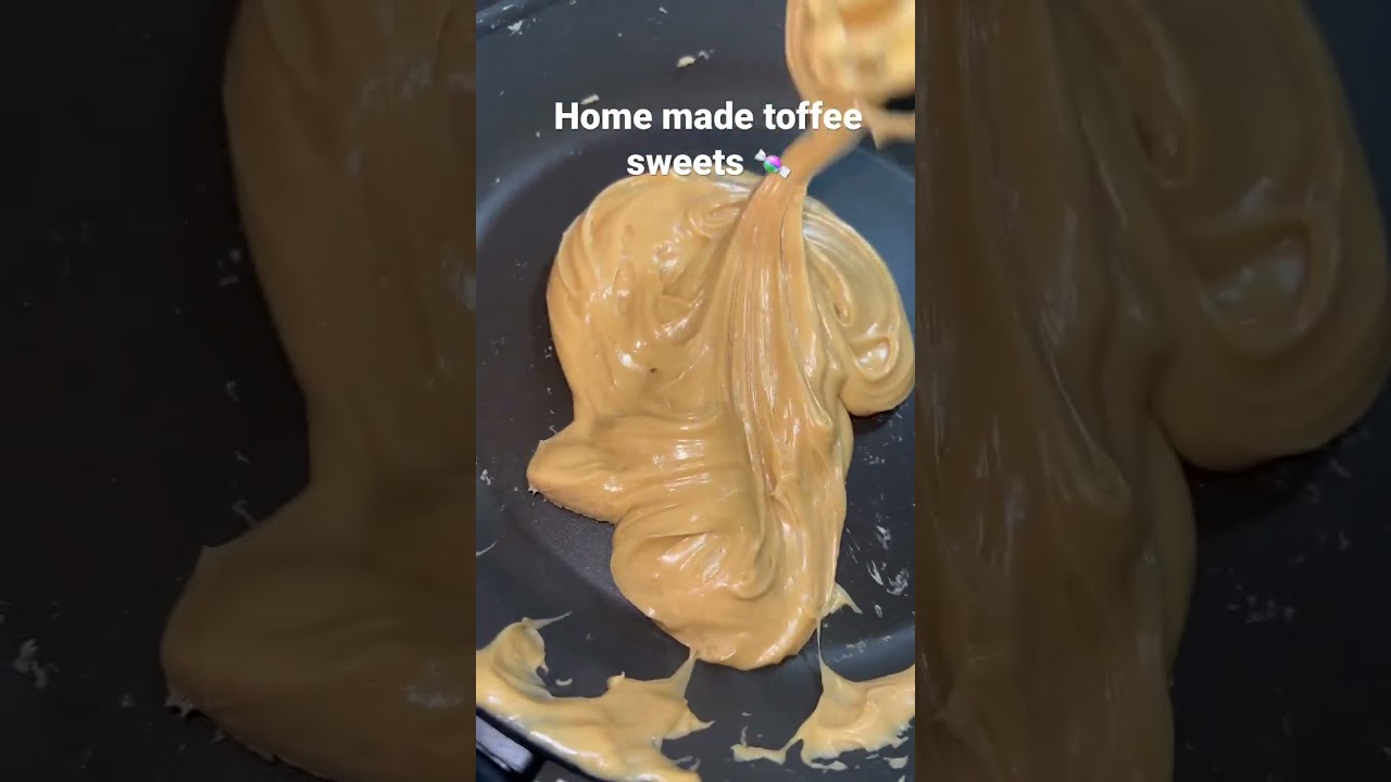 3 ingredients!! *Butter, condensed milk and vanilla extract.. #toffeerecipe #desert #toffee #iloka