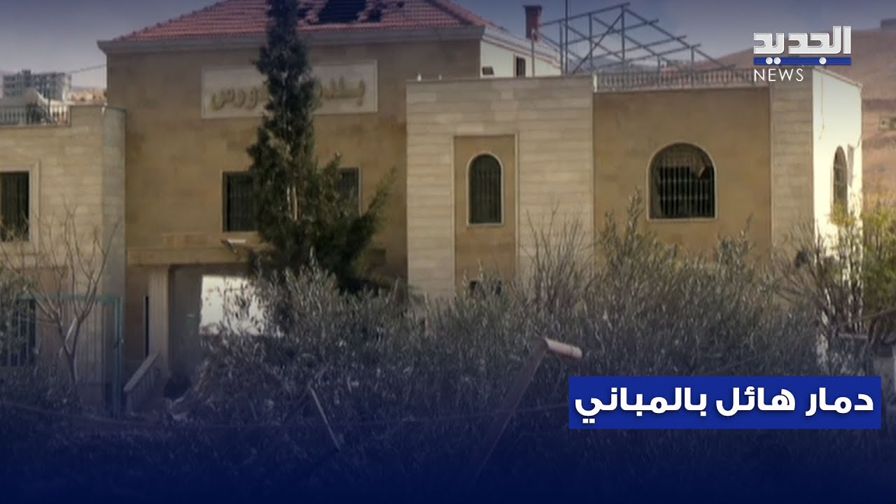 مراسلة الجديد تعاين المكان المستهدف في دورس - بعلبك