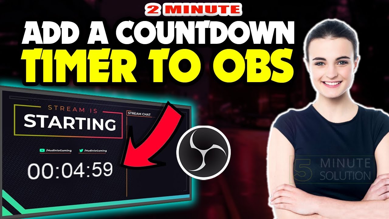How to add a countdown timer to obs 2024 (Quick & Easy)
