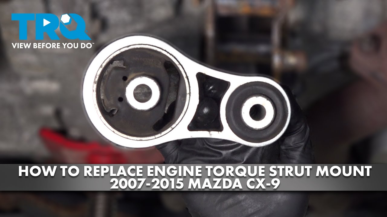 Как заменить опору стойки амортизатора двигателя Mazda CX-9 2007-2015