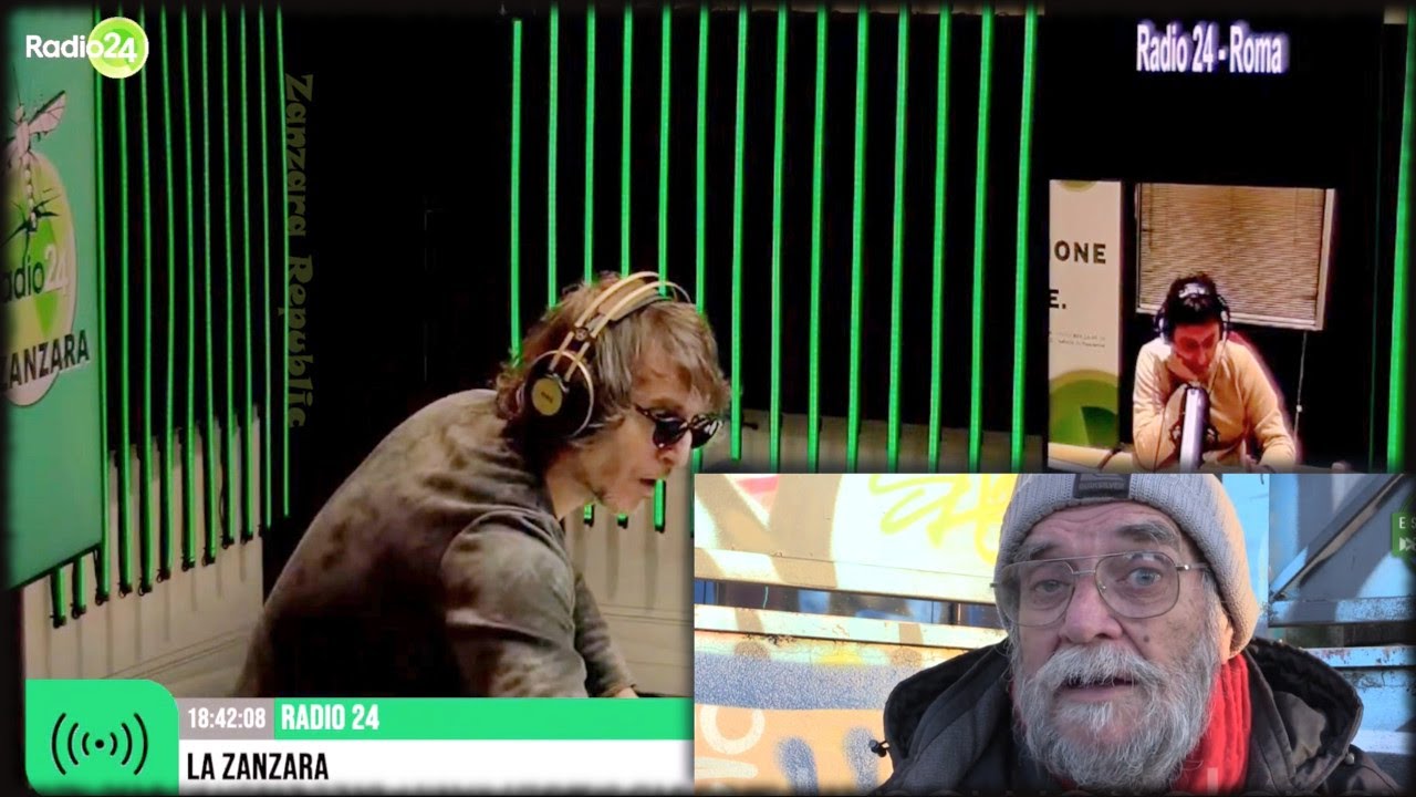 L'anarchico Pasquale Valitutti minaccia le istituzioni - La Zanzara 3.2.2023