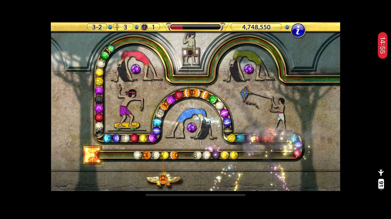 Luxor Amun Rising HD Part 4.... Mode: Challenge of Horus