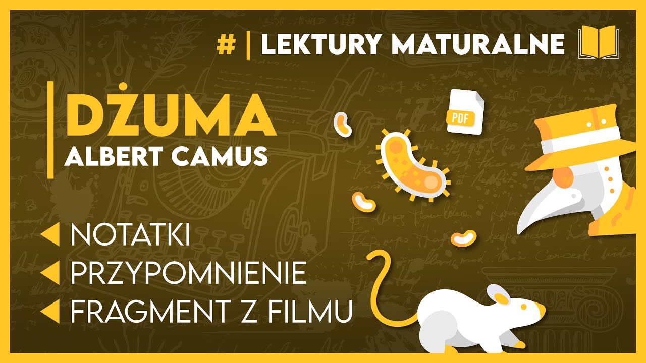 Streszczenie z grubsza... DŻUMA 📖 - Wycinek z pełnego filmu ✂️ | Lektury Maturalne 2025