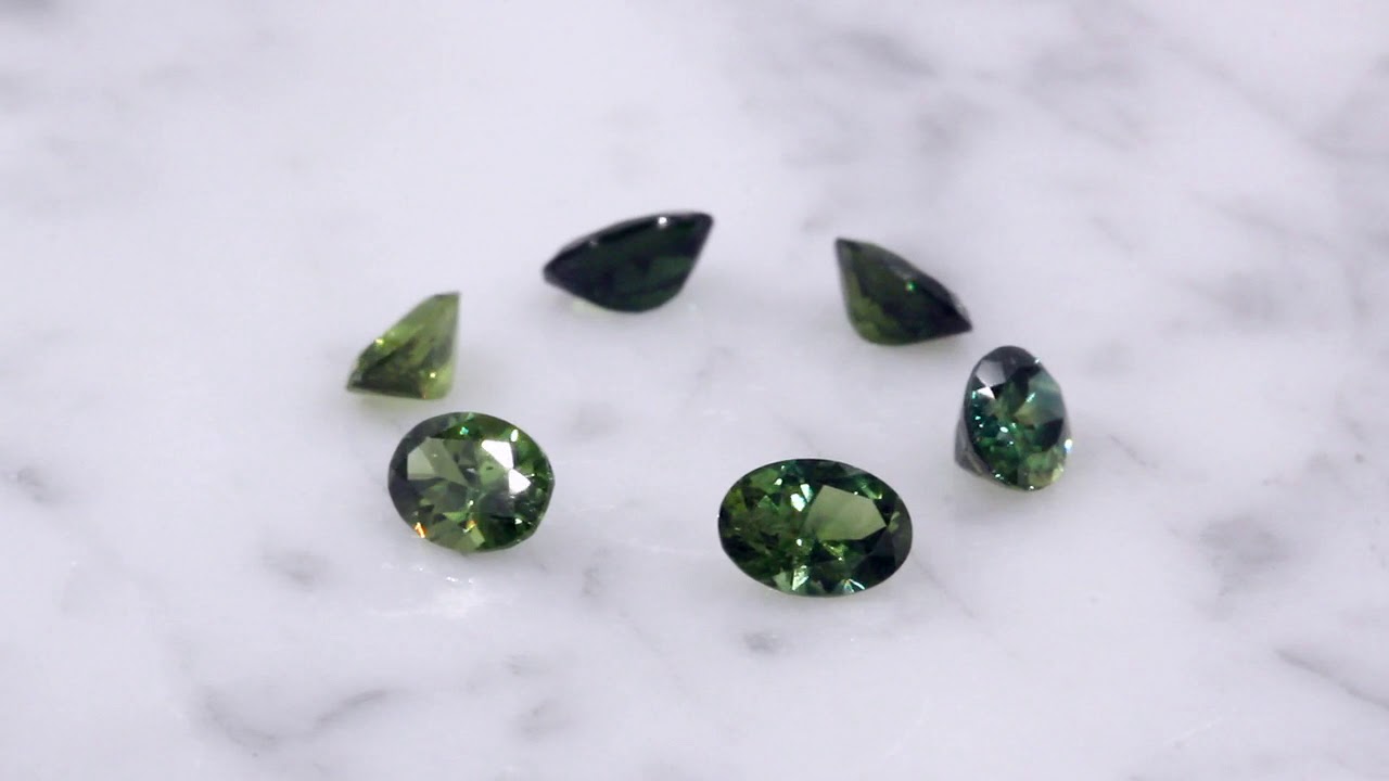 Australian Green Sapphires