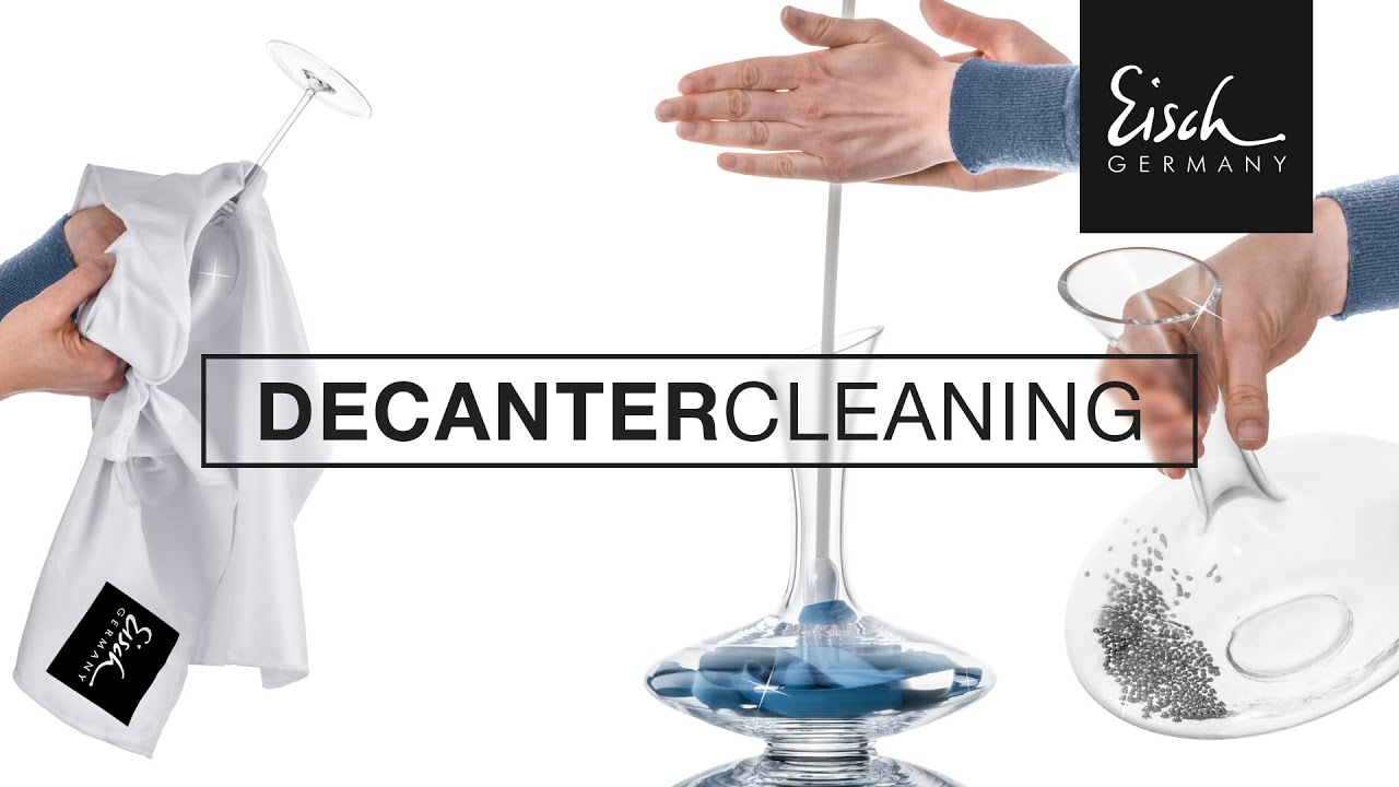 How to easily clean and dry decanters and carafes | Eisch Germany