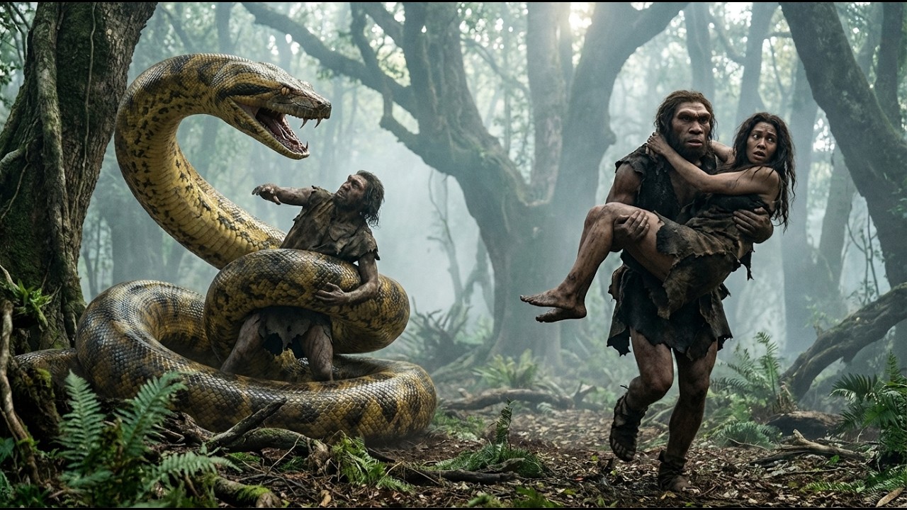 Life 3.8 Million Years Ago | Titanoboa and Early Human Survival