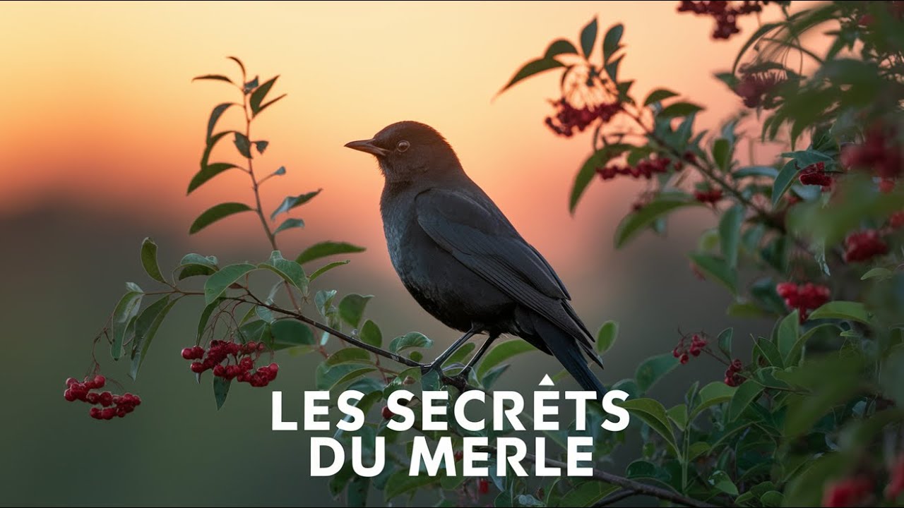 Le merle noir: Un oiseau commun et fascinant