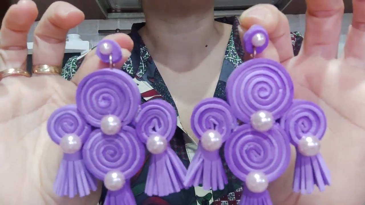 Video creazioni: bijoux in gomma eva 💖