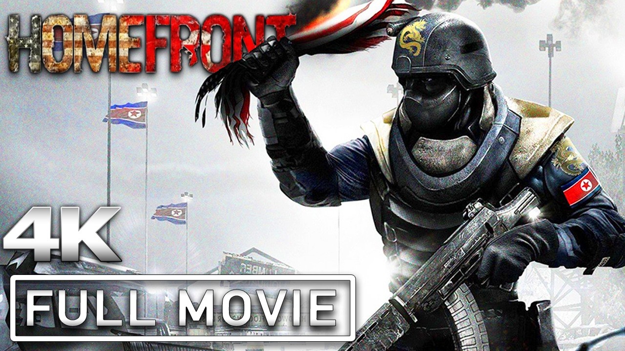 HOMEFRONT All Cutscenes (Full Game Movie) 4K 60FPS Ultra HD