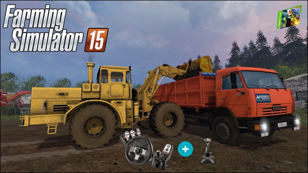 FS2015 - Один российский край - 224 - Возим силос на кормоцех