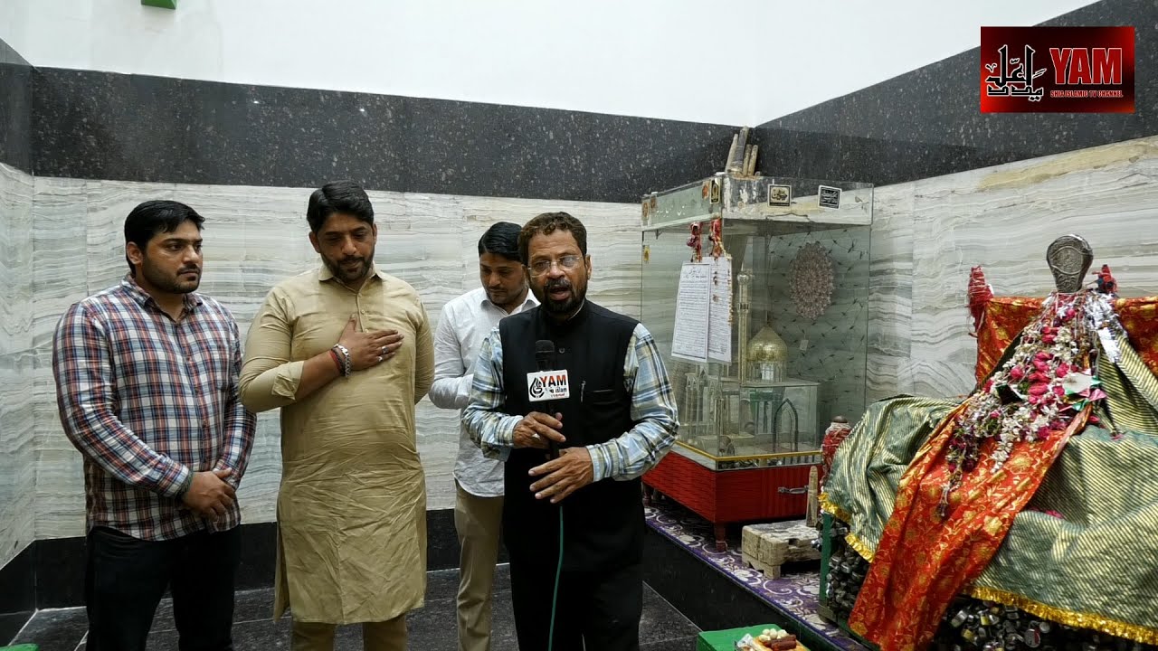 NEW MUTAWALLI OF  BARGAH-E-ABUL FAZLIL ABBAS A.S DEWAN DEWDI, HYDERABAD..MIR HYDER ALI...