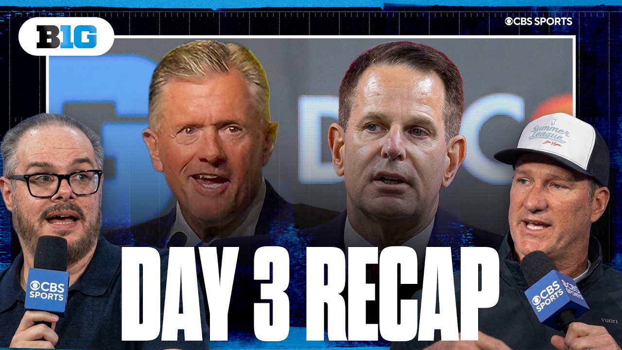 Big Ten Media Days Day 3 Recap: Curt Cignetti's SEC Comments + Michigan's Bryce Underwood Year 2