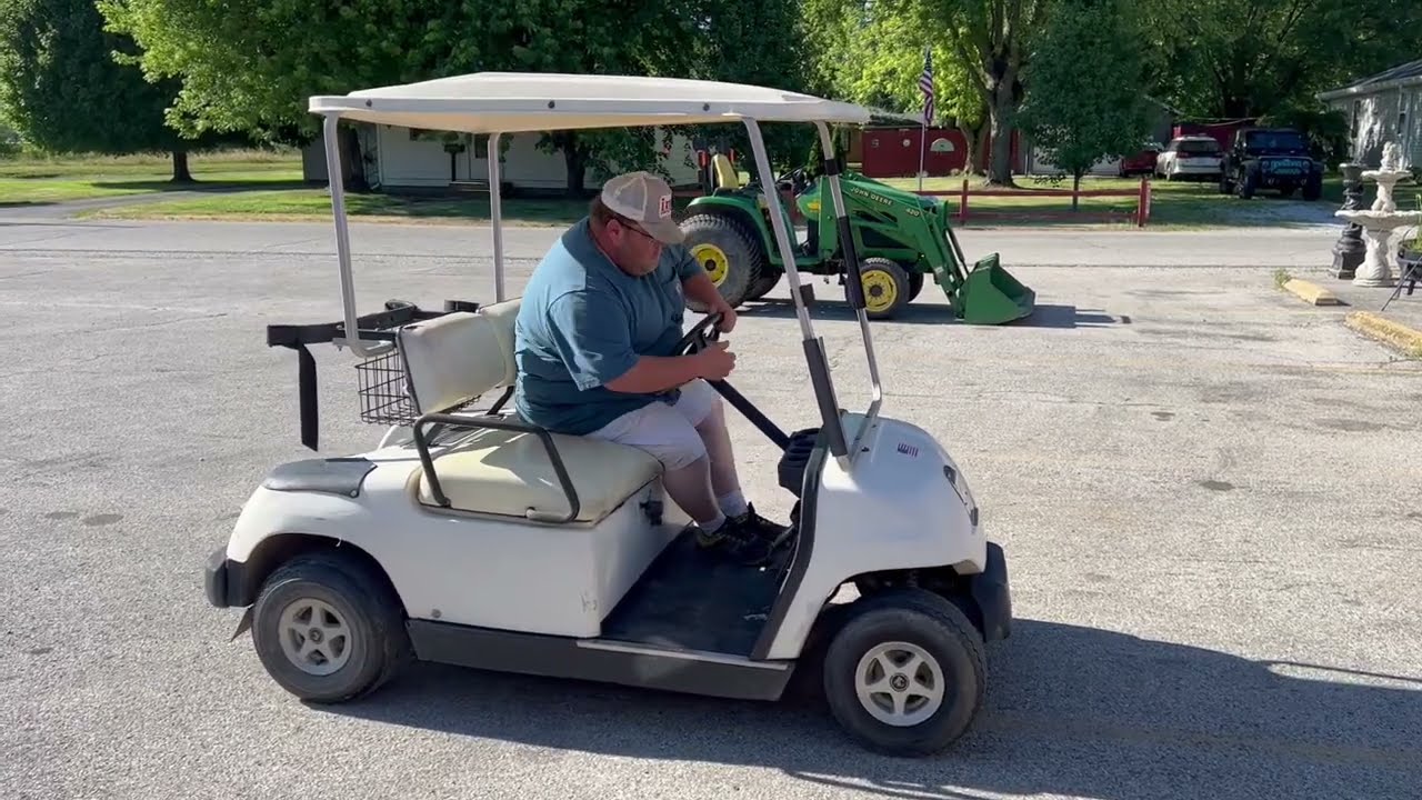 Yamaha gas golf Cart