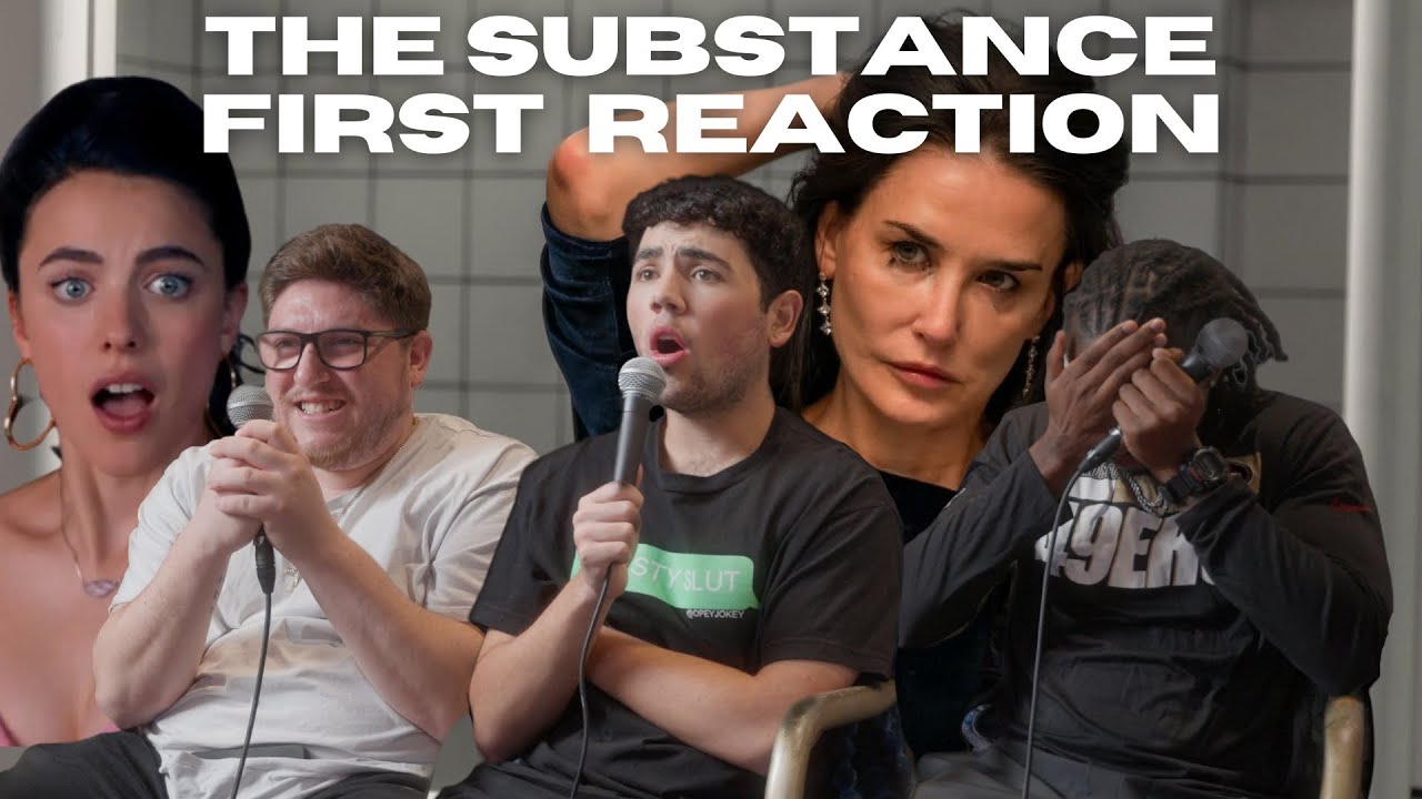 The Substance First Reaction!!! | Grossest Movie Of The Year | Margaret Qualley Baddie Of The Year??
