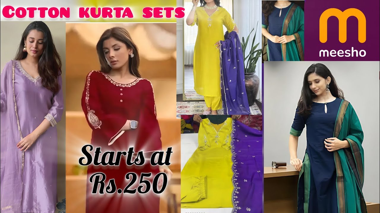 Meesho Kurta Sets Haul Under Rs.400✨/meesho Kurti Set Haul ✨#meesho#meeshokurtasetshaul #meeshohaul 