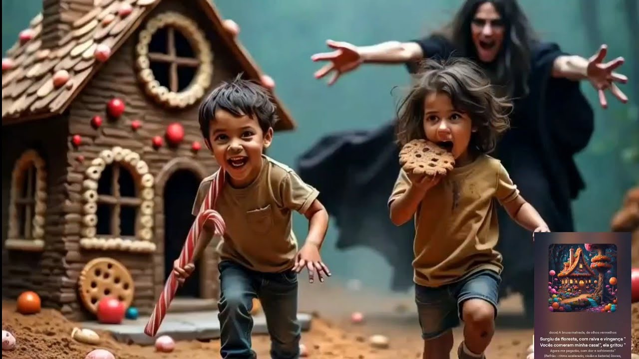 musica João e maria perdidos na floresta e a bruxa