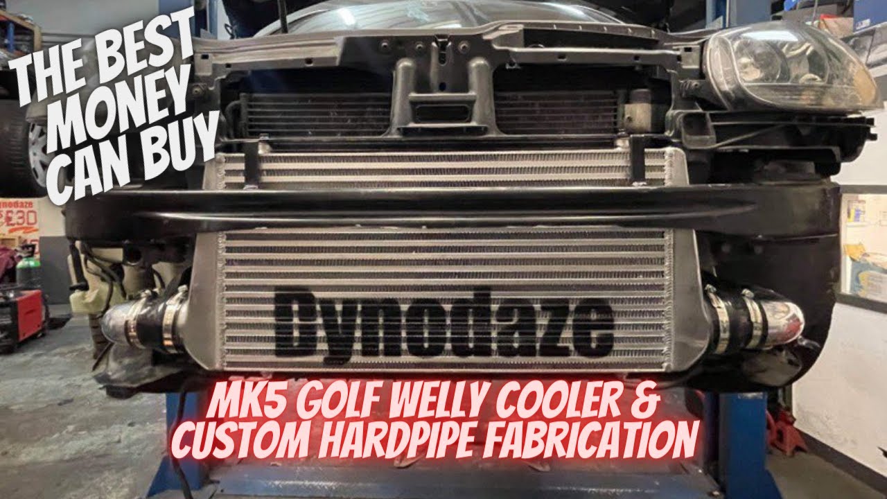 Welly Cooler FMIC и Custom Hardpipes Mk5 Volkswagen Golf GTI 2.0 TFSI