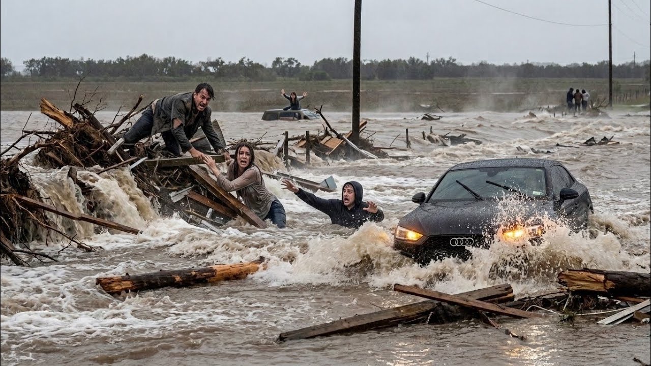 Historic Texas Floods Sweep Uvalde, Sabinal, Boerne & Bandera as Torrential Rain Pounds USA