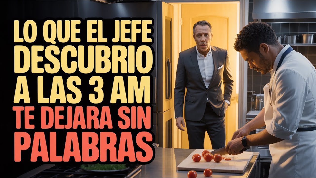 El Jefe Encubierto Vio a un Chef Negro a las 3 AM… Luego Descubrió Por Qué No Fue a la Universidad
