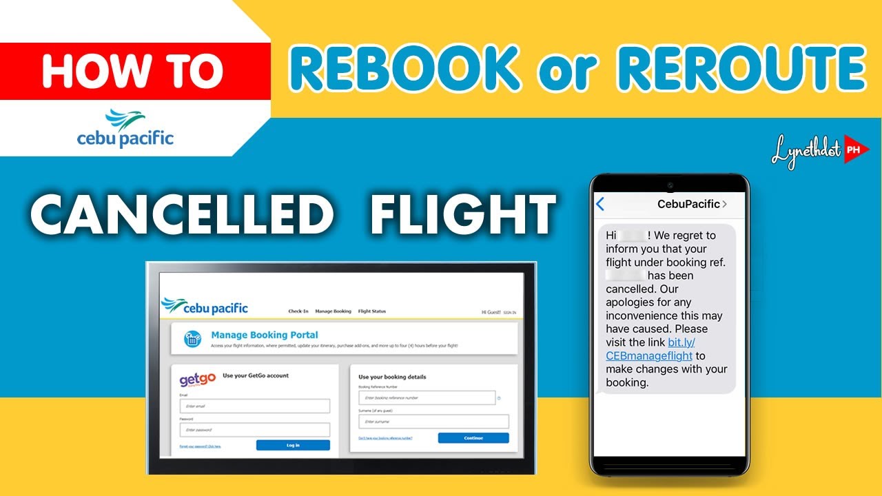 GUIDE! How to REBOOK or REROUTE Cancelled Cebu Pacific Flight for FREEE!!! #Rebook #Cebupacific
