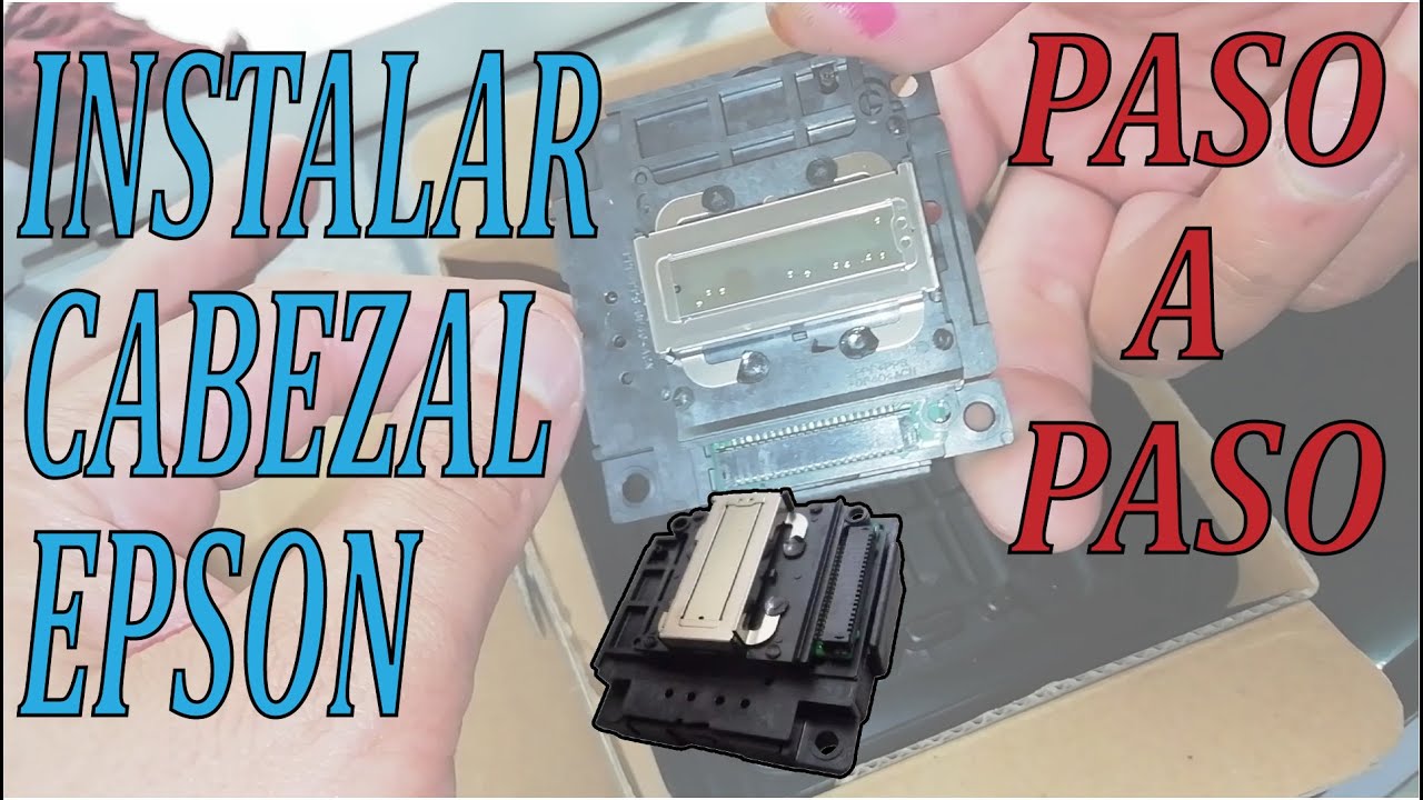 Cambiar o reemplazar cabezal🖨️Impresoras Epson L210 L220 L380 L350 L355 L365 L120 L555 L565 L575