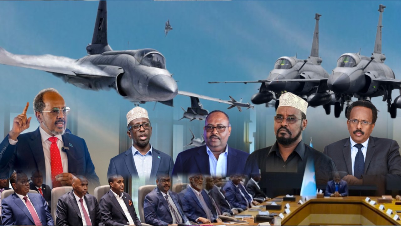 FALANQEY : DF oo la wareegtay Diyaarado dagaal, iyo Shirka Mucaaradka iyo Villa Somalia.