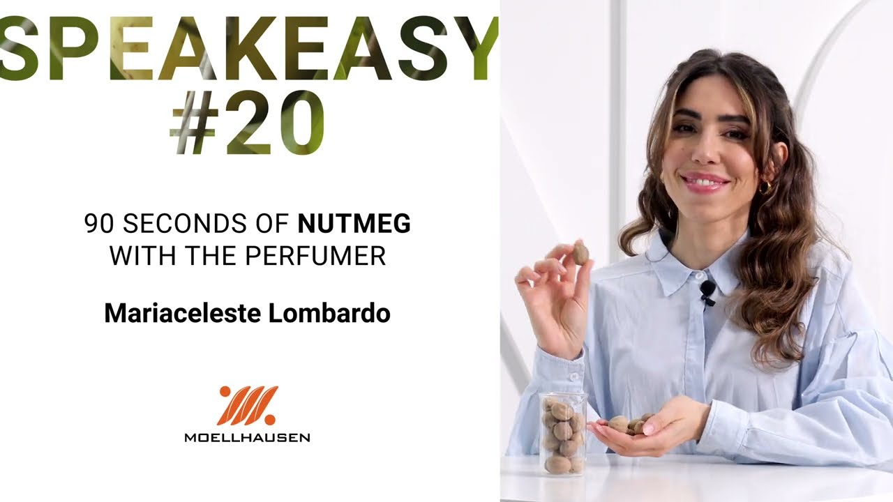 #20 Speakeasy: 90 seconds of NUTMEG with the perfumer Mariaceleste Lombardo.