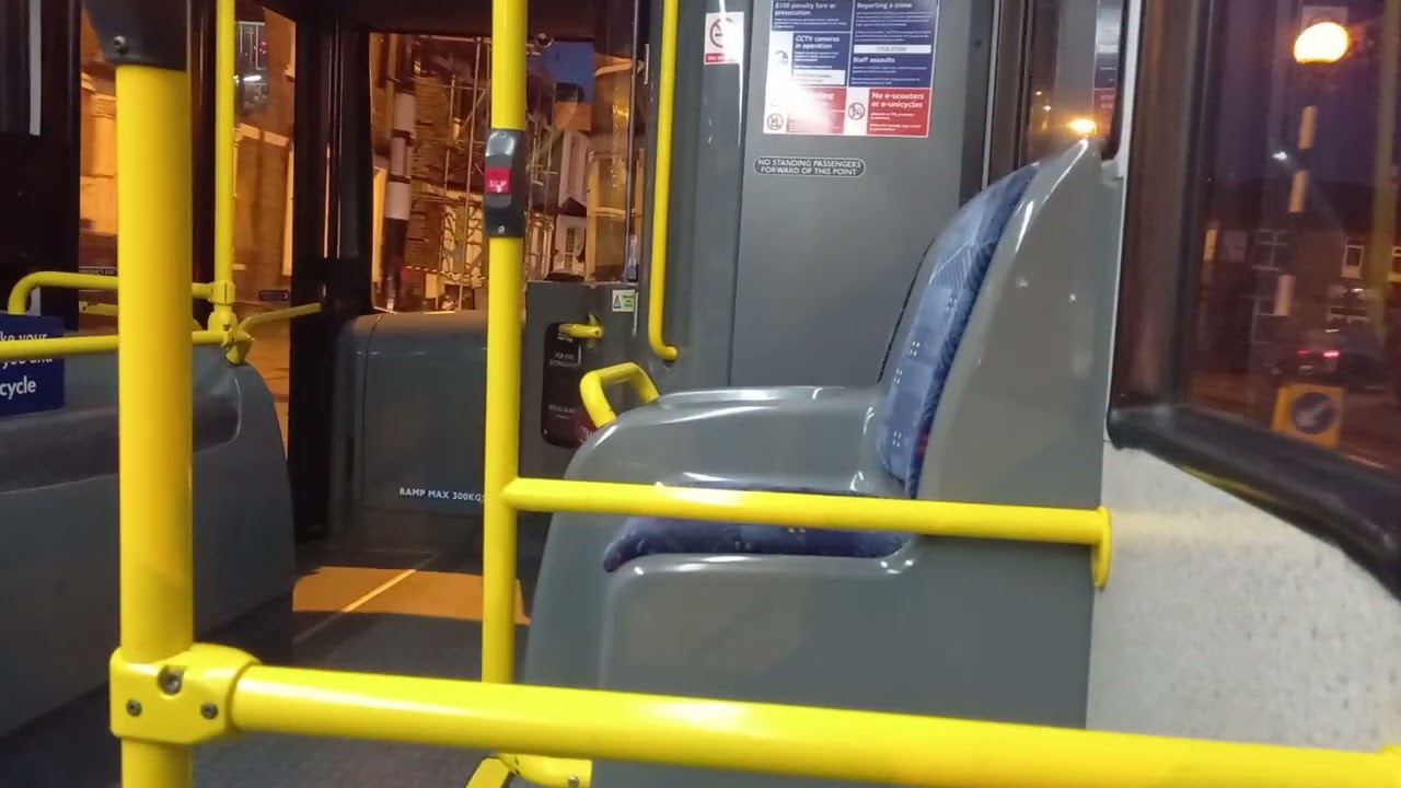 Go Ahead London YX61ENW ADL Enviro 200 GTR from East Croydon to Tattenham Corner