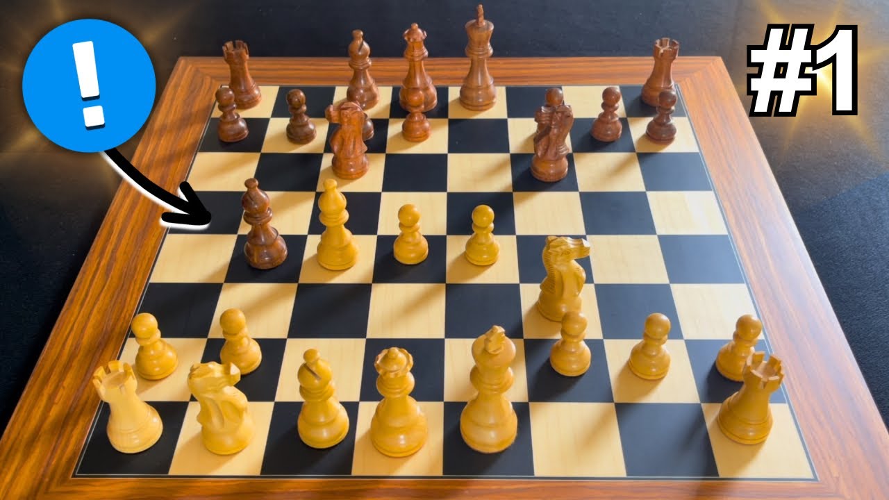 La MEJOR APERTURA para GANAR en AJEDREZ🏆♟️ (Sorprende Mucho)