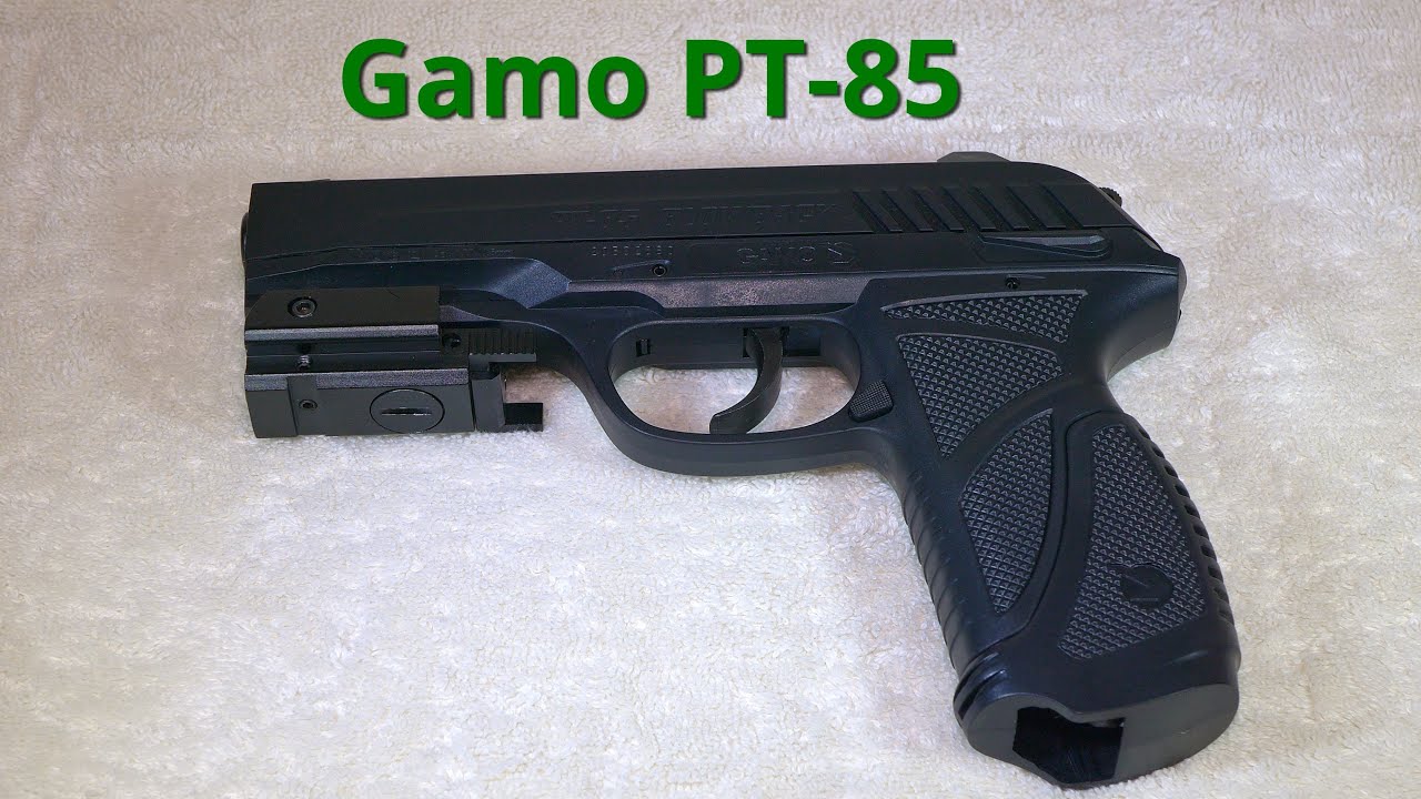 Gamo PT-85   CO2 Pellet Pistol   - Table Top Review   (4K)