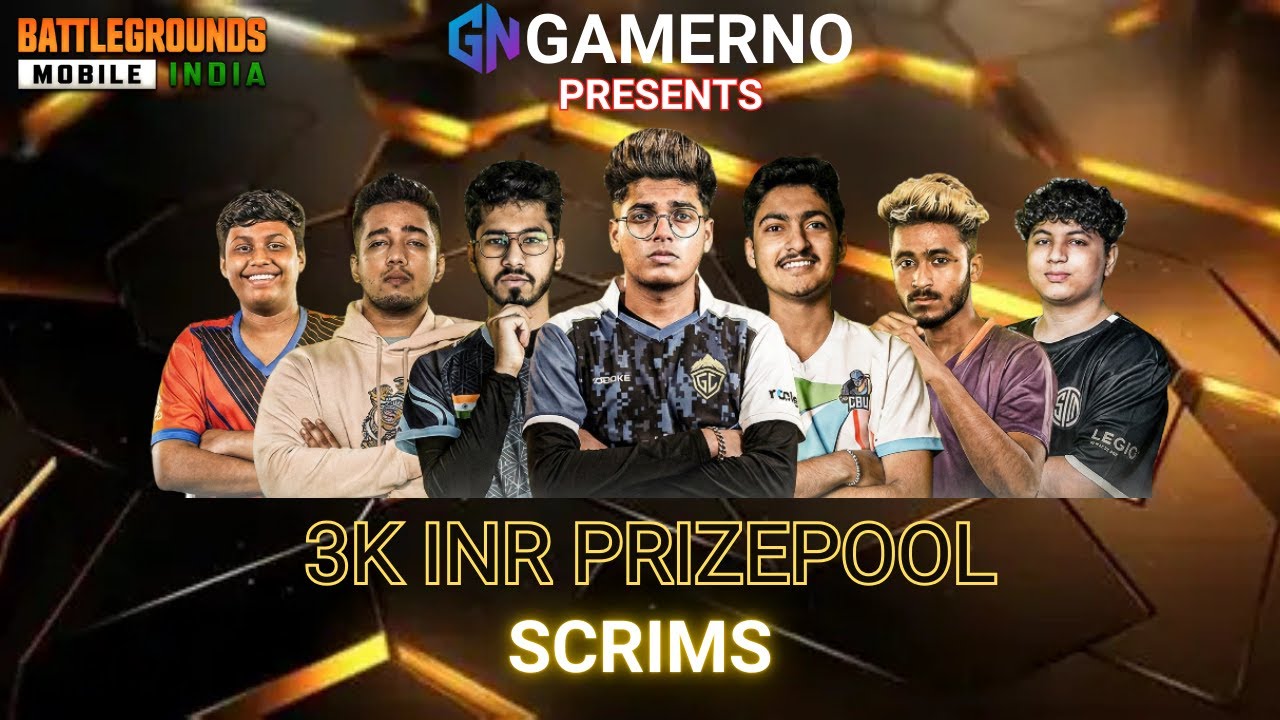 DAILY FREE | 3K PRIZE POOL SCRIMS | GAMERNO