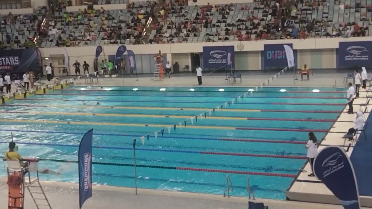 Hamdan Sports Complex Dubai #swimming #competition #dubai
