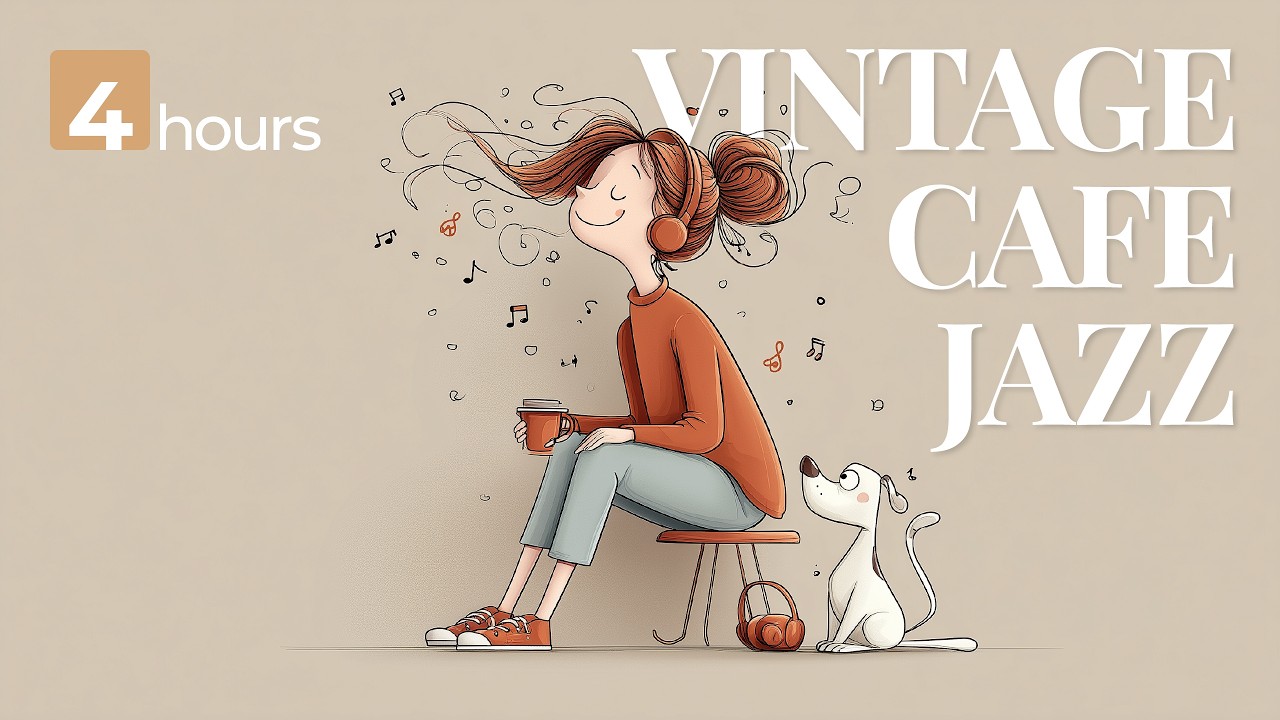 4 Hours Easy Cafe Jazz | Warm Bossa Nova to Sip & Unwind