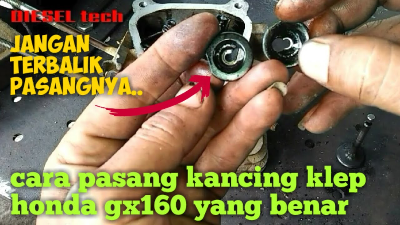 Klep Honda GX160 || valve retainer || GX160
