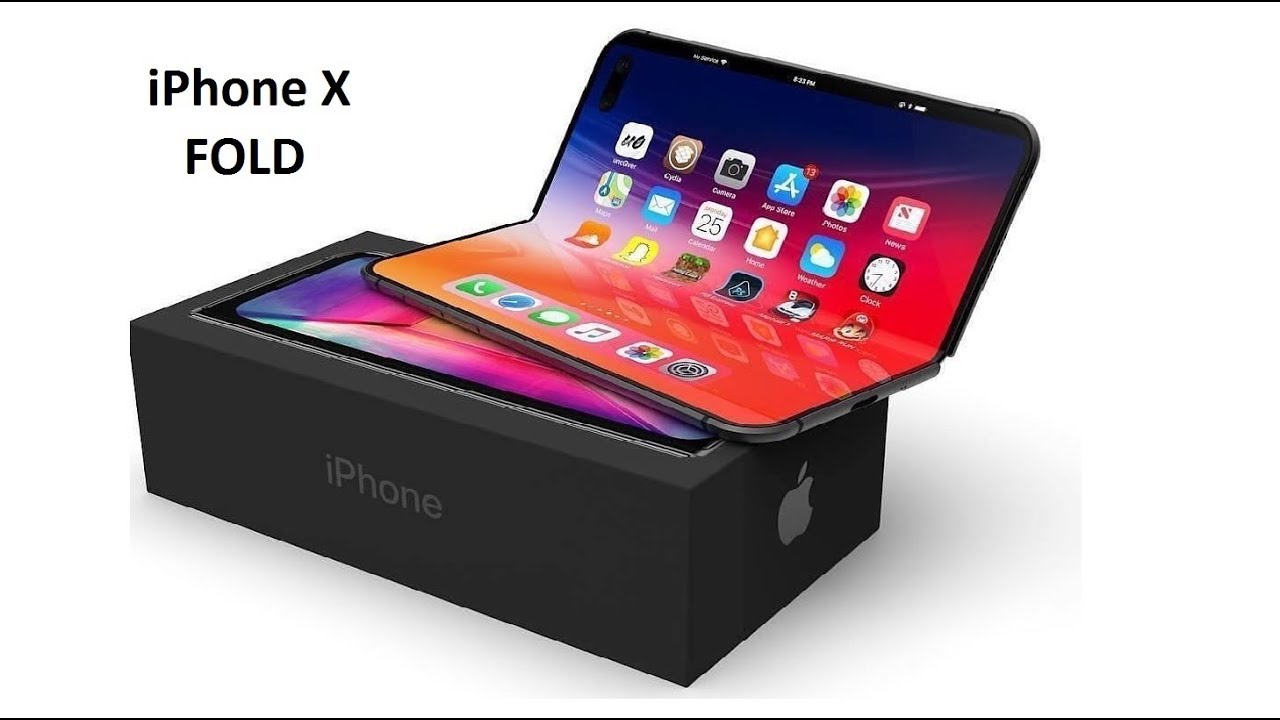iphone x fold intro | apple foldable iphone concept 2020