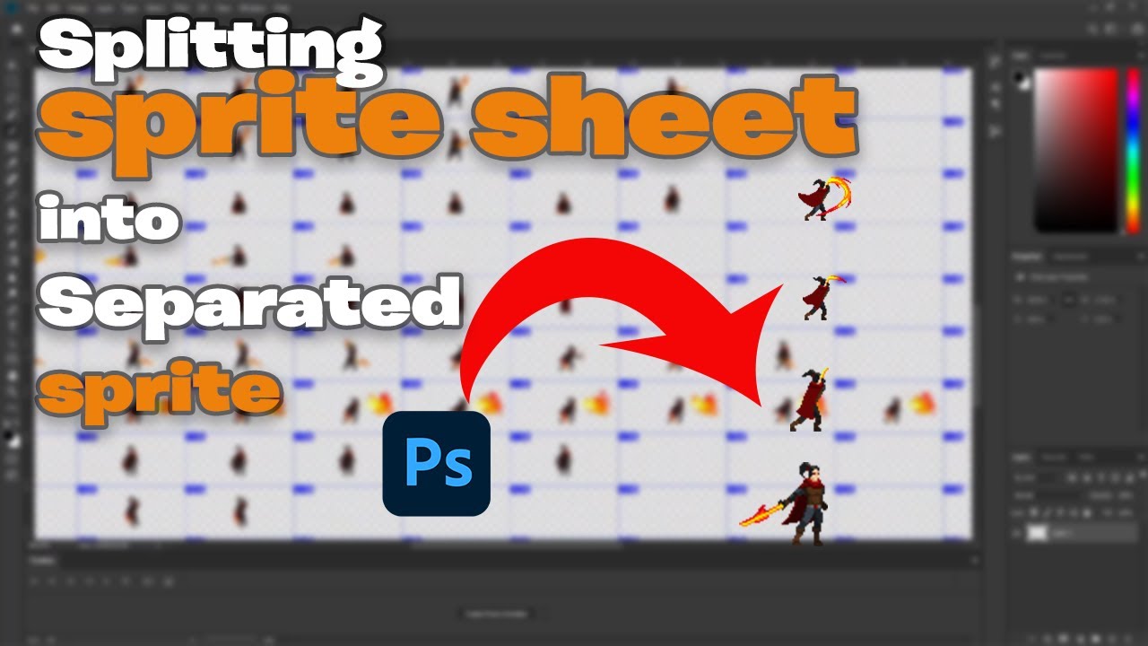 Can You REALLY Split Sprite Sheets into PNGs in Under 5 Minutes | Beginner Tutorial Series Pt 3