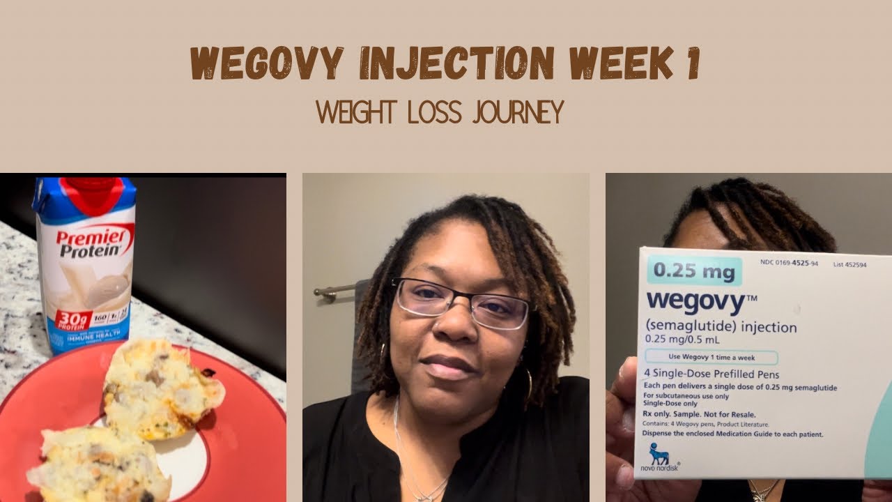 Trying Wegovy | Weight Loss Journey | WEEK 1 | Meal Prep 🥘