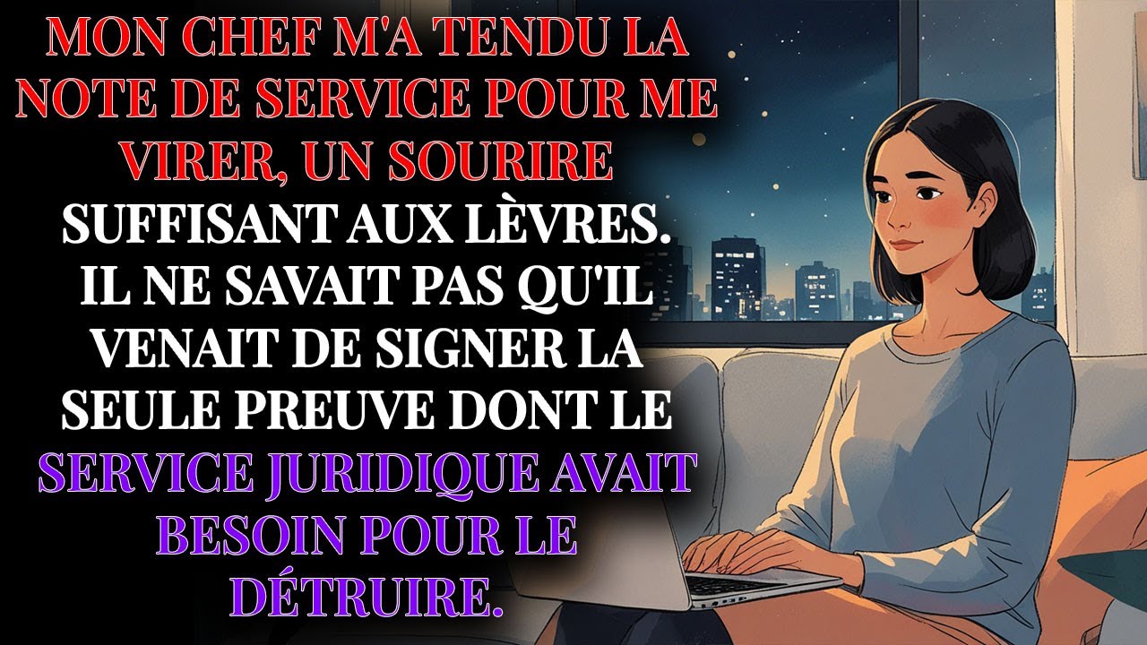 Il a ordonné de TOUT effacer — mais j’avais la PREUVE signée de sa main pour le service juridique.