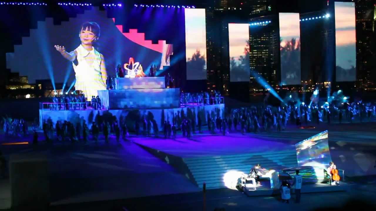 NDP 2012 - Theme Song: Love At First Light - live at Marina Bay