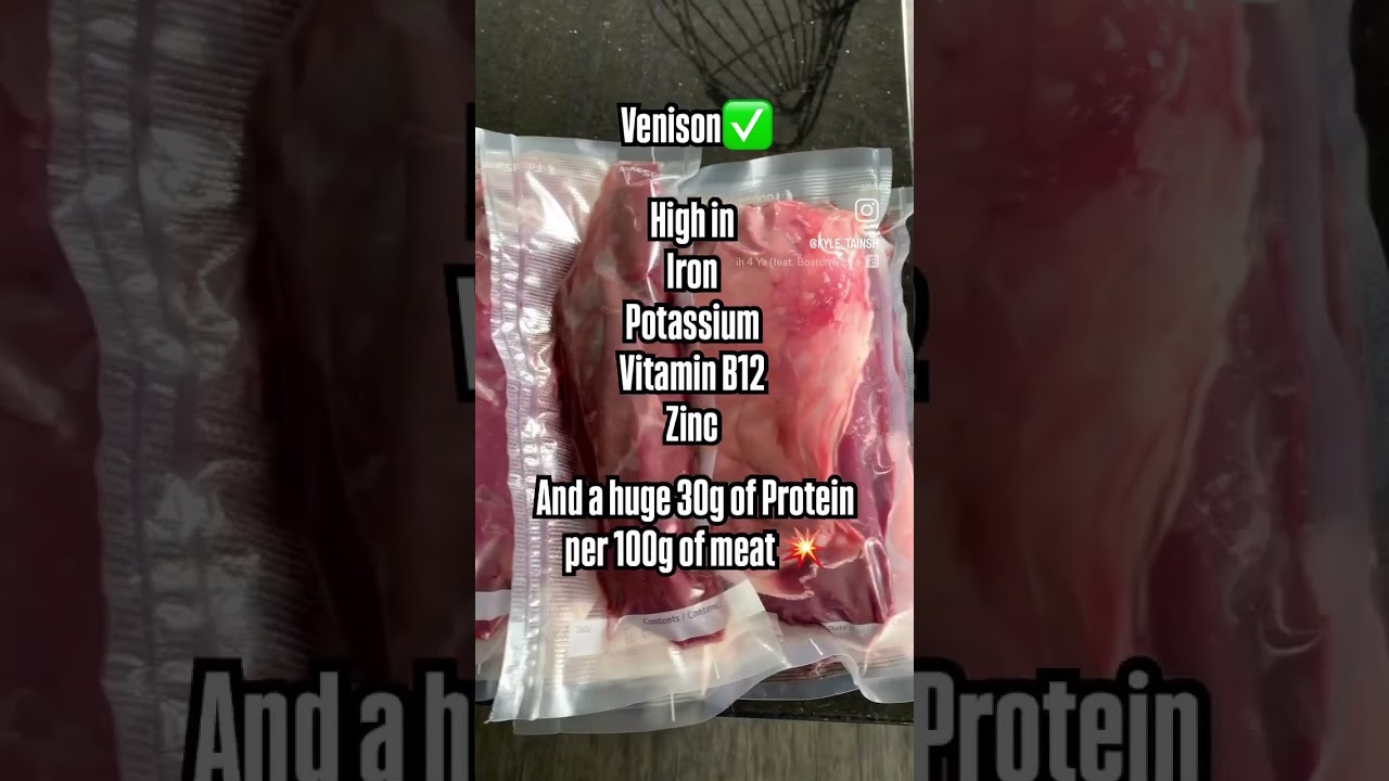 Venison- the super meat! 
