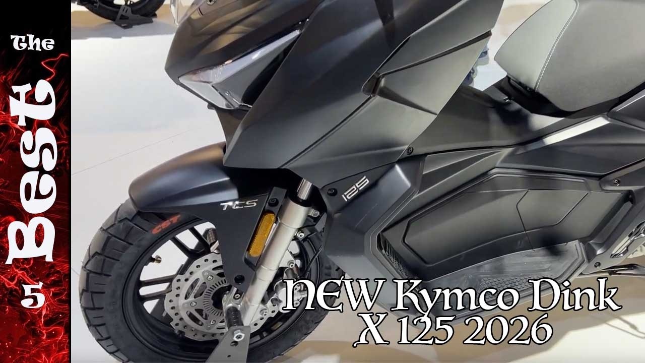 NEW Kymco Dink X 125 2026