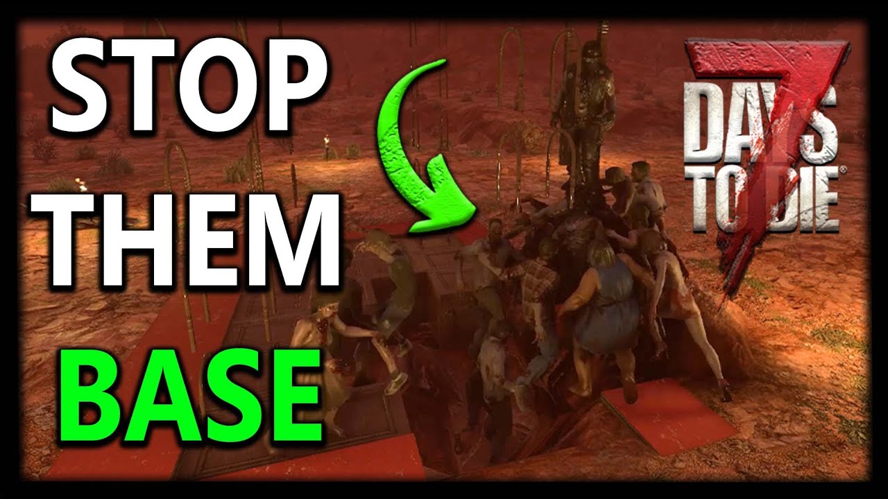 Unstoppable ZOMBIE BASE Defense in 7 Days to Die 1.0